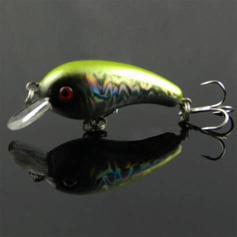 Artificial Fishing Lures CrankBait Baits Bass Hook - US$2.21