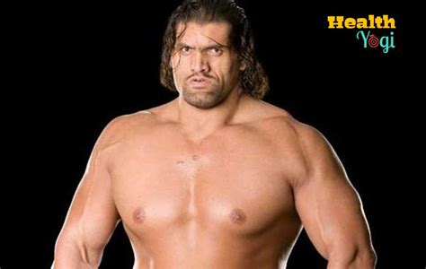 The Great Khali Workout Routine And Diet Plan [2020] - Health Yogi