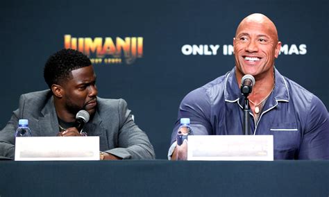 The Rock And Kevin Hart Posted Simultaneous Videos Fighting With Each ...