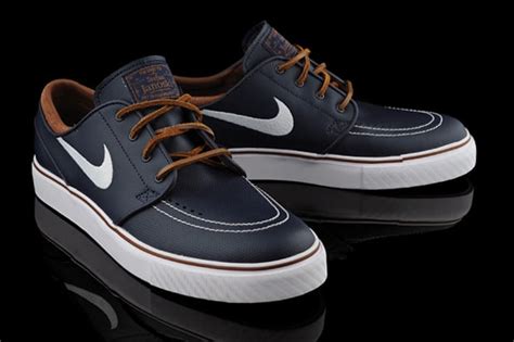 Nike SB Zoom Stefan Janoski Obsidian Leather | Hypebeast