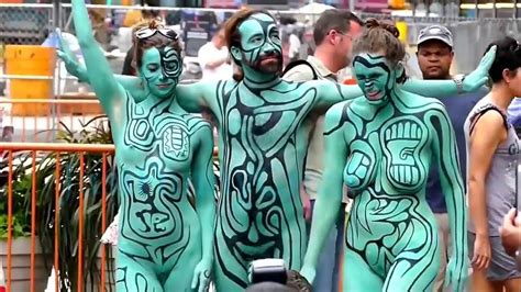 NYC Body Painting Festival 2016 Annual Bodypainting Grand Celebration 2 - YouTube