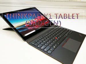 Lenovo ThinkPad X1 Tablet (3rd Gen) Repair Help: Learn How to Fix It ...