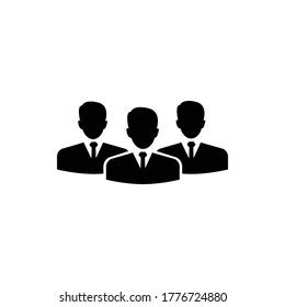 Business People Icon Vector Illustration Stock Vector (Royalty Free ...