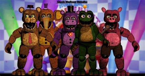 Classic Mediocre Melodies (Unwithered) : fivenightsatfreddys