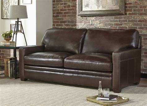 Diego Genuine Leather Sleeper Sofa | Leather sleeper sofa, Sectional ...