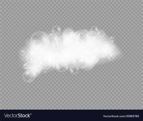 Bath foam bubbles Royalty Free Vector Image - VectorStock