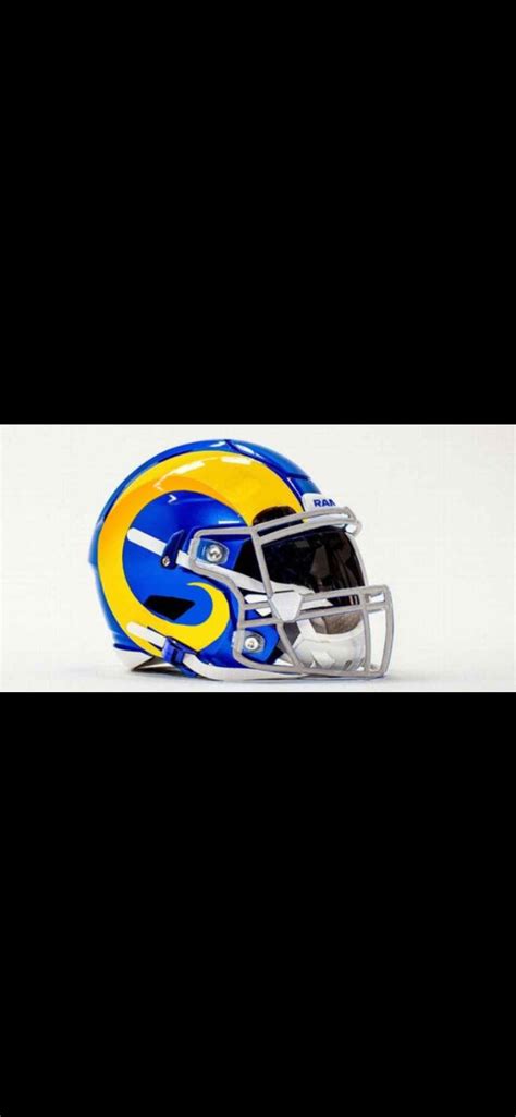 2025…the Rams unveil this as our new helmet, thoughts? : r/LosAngelesRams