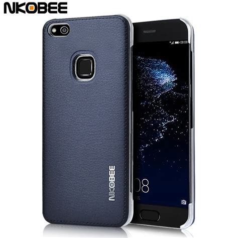 NKOBEE Huawei P10 Lite Case Original Huawei P10 Lite Case Leather + PC ...