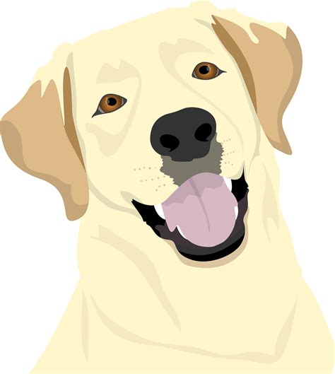 Clipart Yellow Labrador Retriever | Free Images at Clker.com - Clip Art ...