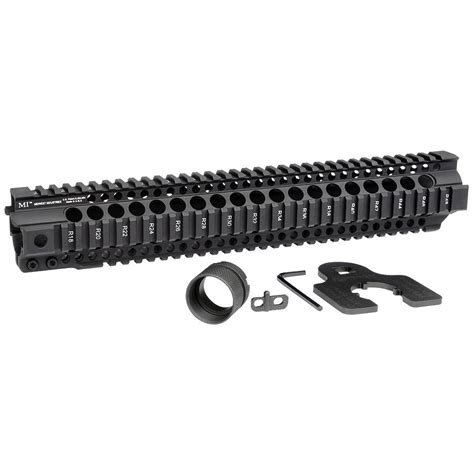 Midwest Industries Combat Rail T-Series 14 Inch Free Float Quad Rail ...