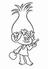 Trolls Movie Coloring Pages  Best For Kids sketch template