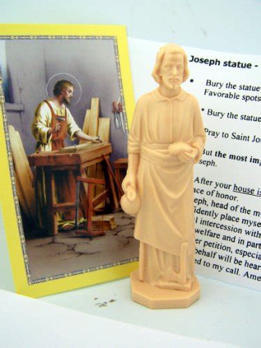 Sale St Joseph Statue Home Seller Selling Kit Saint House Figurine & Instruction Prayers