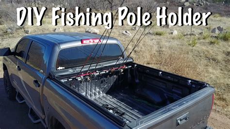 DIY - Fishing Pole Holder - YouTube