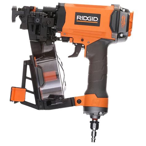 RIDGID 15-Degree 1-3/4-Inch Coil Roofing Nailer | The Home Depot Canada