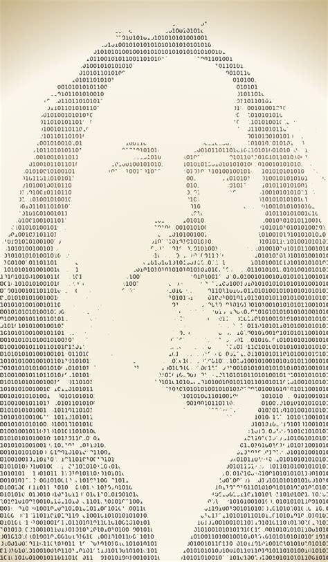 20121206: A portrait of Richard Stallman's face in ascii text binary ...