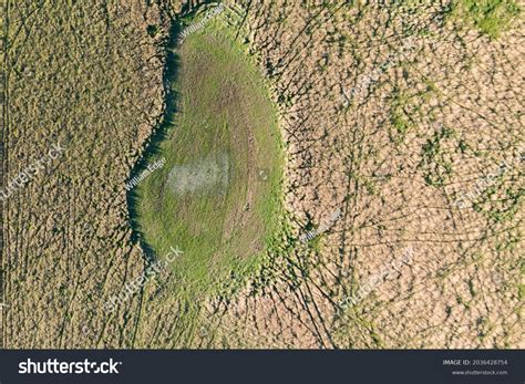 Australian Farming Landscape Photographed Above Stock Photo 2036428754 | Shutterstock