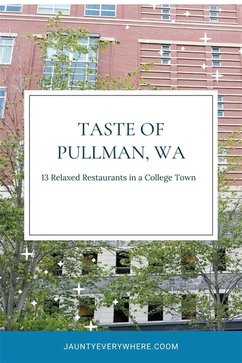 13 Favorite Pullman, WA Restaurants