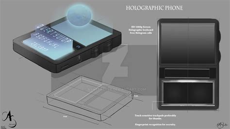 Holographic phone concept by AshStraker on DeviantArt