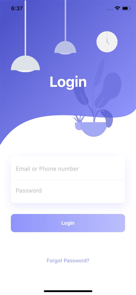 Best Login Screen Ui Design Flutter App Ui Login Page Design Using ...