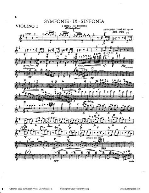 Dvořák Symphony No. 9 (for Advanced Orchestra)