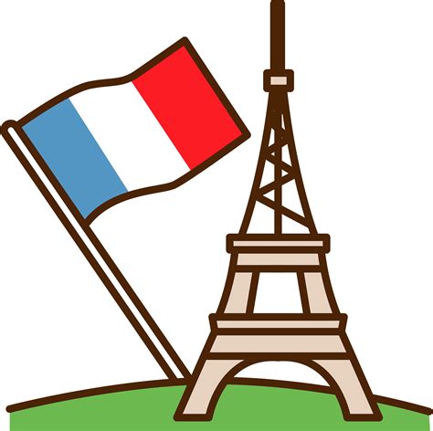 french flag - Clip Art Library