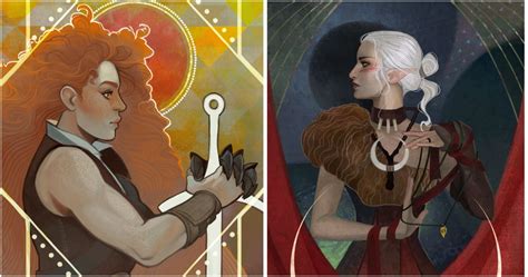 Dragon Age: 10 Fan-Made Tarot Cards Of The Inquisitor That Look Like They Belong In The Game