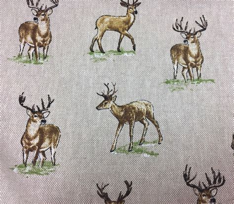 Linen Stag Fabric – Remnant House Fabric