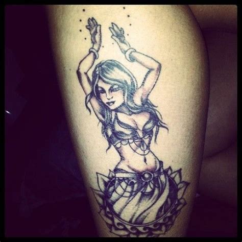 Belly Dancer – Tattoo Picture at CheckoutMyInk.com | Dancer tattoo, Belly dance, Belly dancers