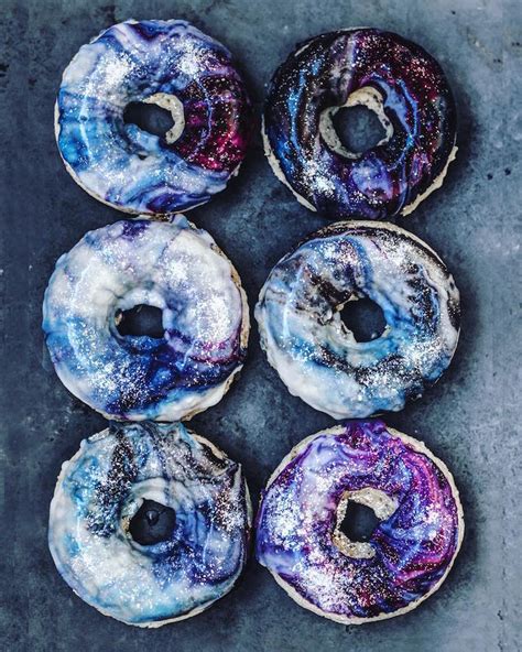 Glittering Galaxy-Inspired Donuts Are a Delicious Way to Enjoy the Stars