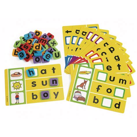 Excellerations Early Language, Phonics Spelling Game, Kids Educational Toy, Ages 3 Years and Up ...