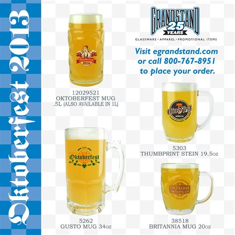 Mugs for Oktoberfest. #mugs #glassware #grandstand #printed #custom # ...