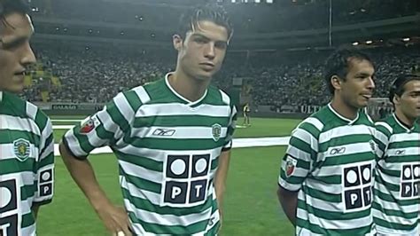 Cristiano Ronaldo Sporting Lisbon friendly highlights | Manchester United