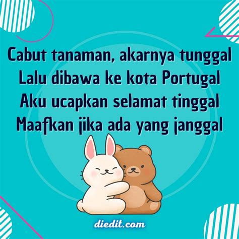 55 Pantun Selamat Tinggal buat Kekasih dan Sahabat | diedit.com