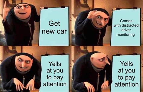 Distracted driving : r/adhdmeme