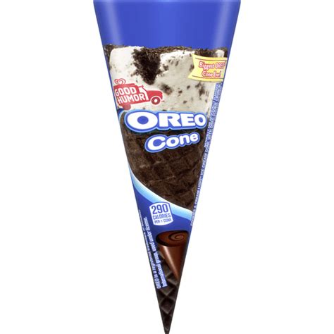 Good Humor Oreo Cookies & Cream Light Ice Cream Cone 8 fl. oz. Wrapper ...