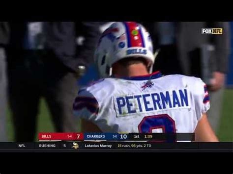 [Highlights] Nathan Peterman throws 5 interceptions in the first half ...