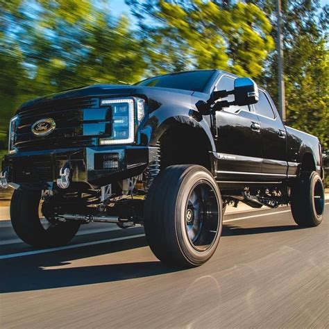 Showcase of Black Lifted Ford Trucks Trending Today | Lifted ford ...