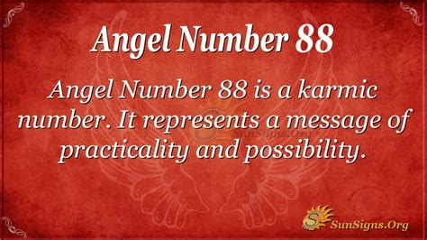 Angel Number 88 Meaning - Money Or Romance? Find Out! - SunSigns.Org