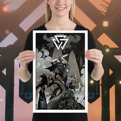 Valheim Fan Art Poster | Etsy