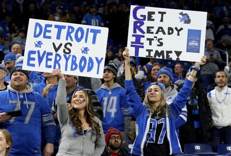 Detroit Lions fans talk about the team and the city rising from the ...