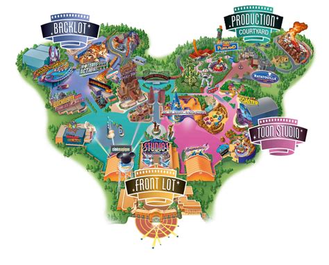 Mapa Da Disney