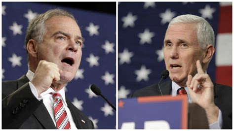 Tim Kaine & Mike Pence Prepare for VP Debate | News