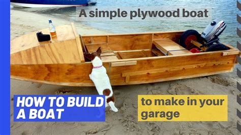 How to build a plywood boat: Part 1 - a DIY project for the garage ...