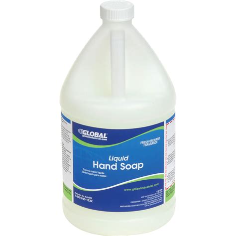 Global Industrial Liquid Hand Soap, 1 Gallon Bottle, 4/Bottles ...