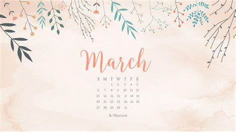 Desktop Wallpapers Calendar March 2016 - Wallpaper Cave