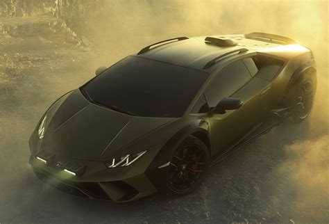 The Lamborghini Huracán Sterrato is powered by a 5.2-liter V10 engine with 562 hp | Spare Wheel