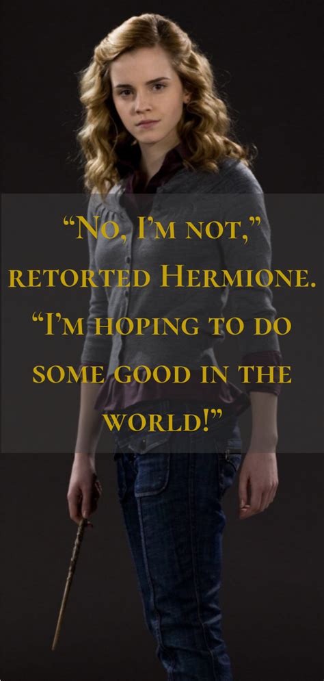 Hermione Harry Potter Quotes