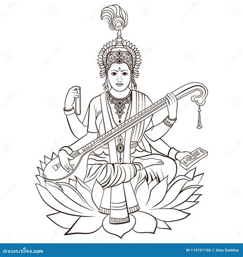 Saraswati Stock Illustrations – 1,366 Saraswati Stock Illustrations, Vectors & Clipart - Dreamstime