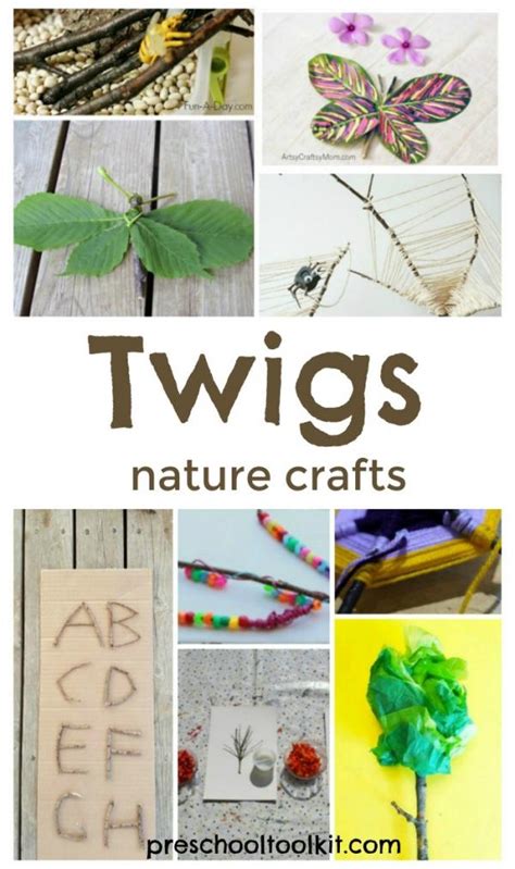 Preschool Nature Crafts with Twigs » Preschool Toolkit