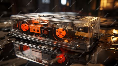 Premium AI Image | Old cassette tape